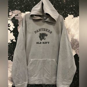 Old Navy Panthers Grey Athletic Hoodie